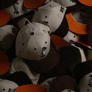 Brown / OffWhite Pintail Snapback