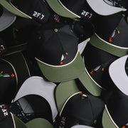 Olive / Black Rope Hat