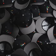 Grey / Black SnapBack