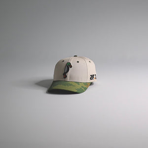 Green Leaf / OffWhite SnapBack