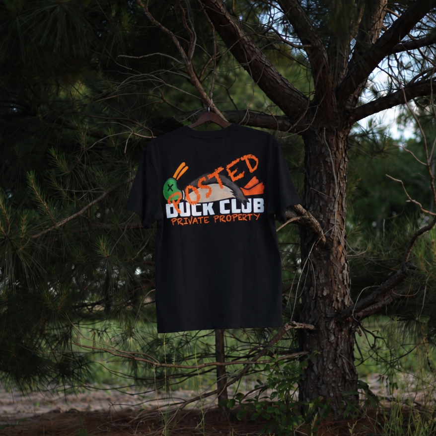 Posted Private Property Duck Tee