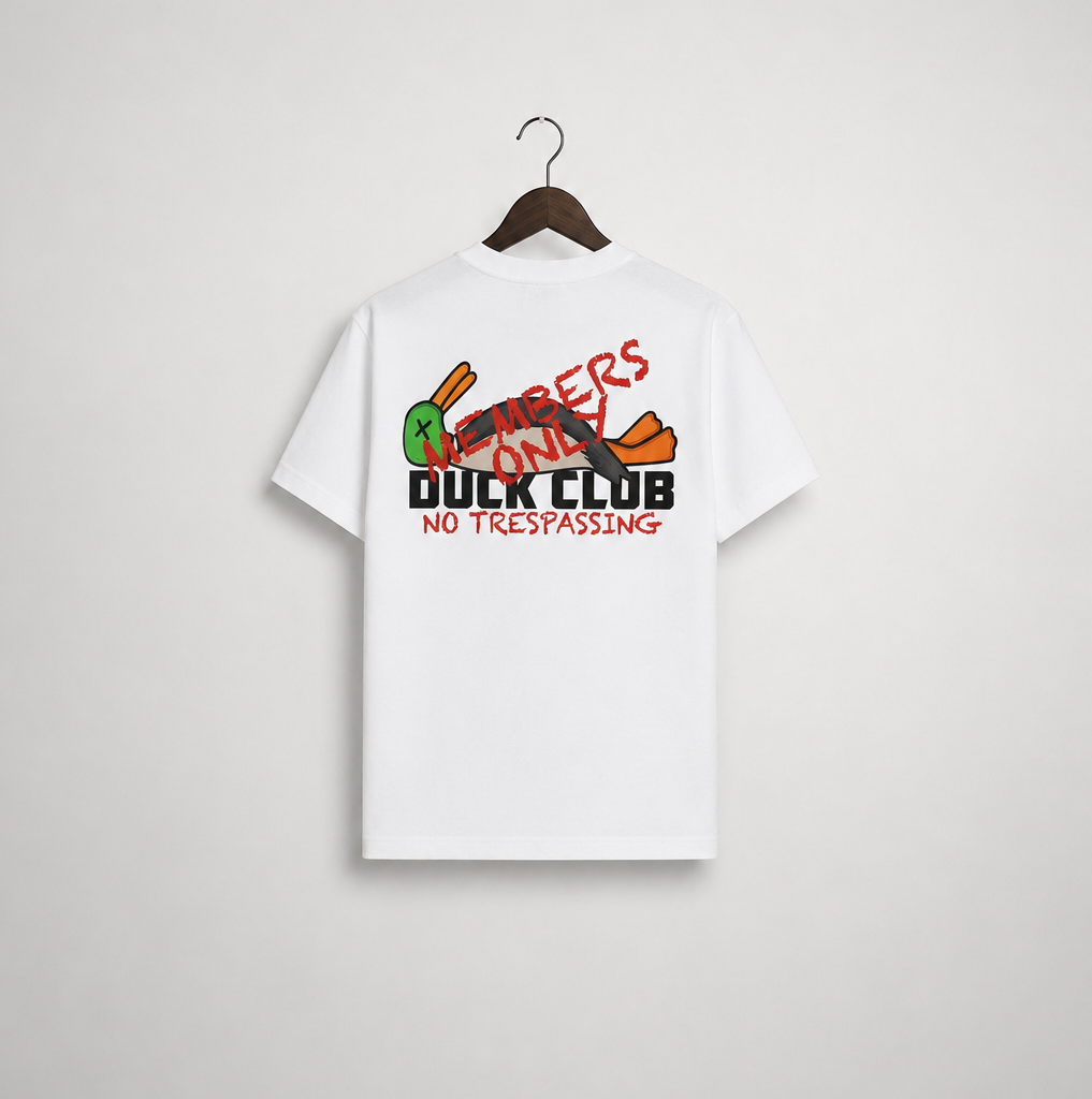 Members Only No Trespassing Duck Tee