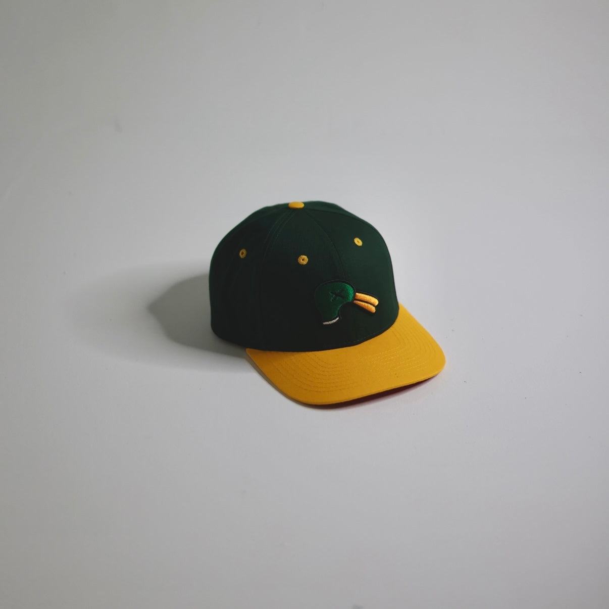 Yellow / Green DuckHead Snapback