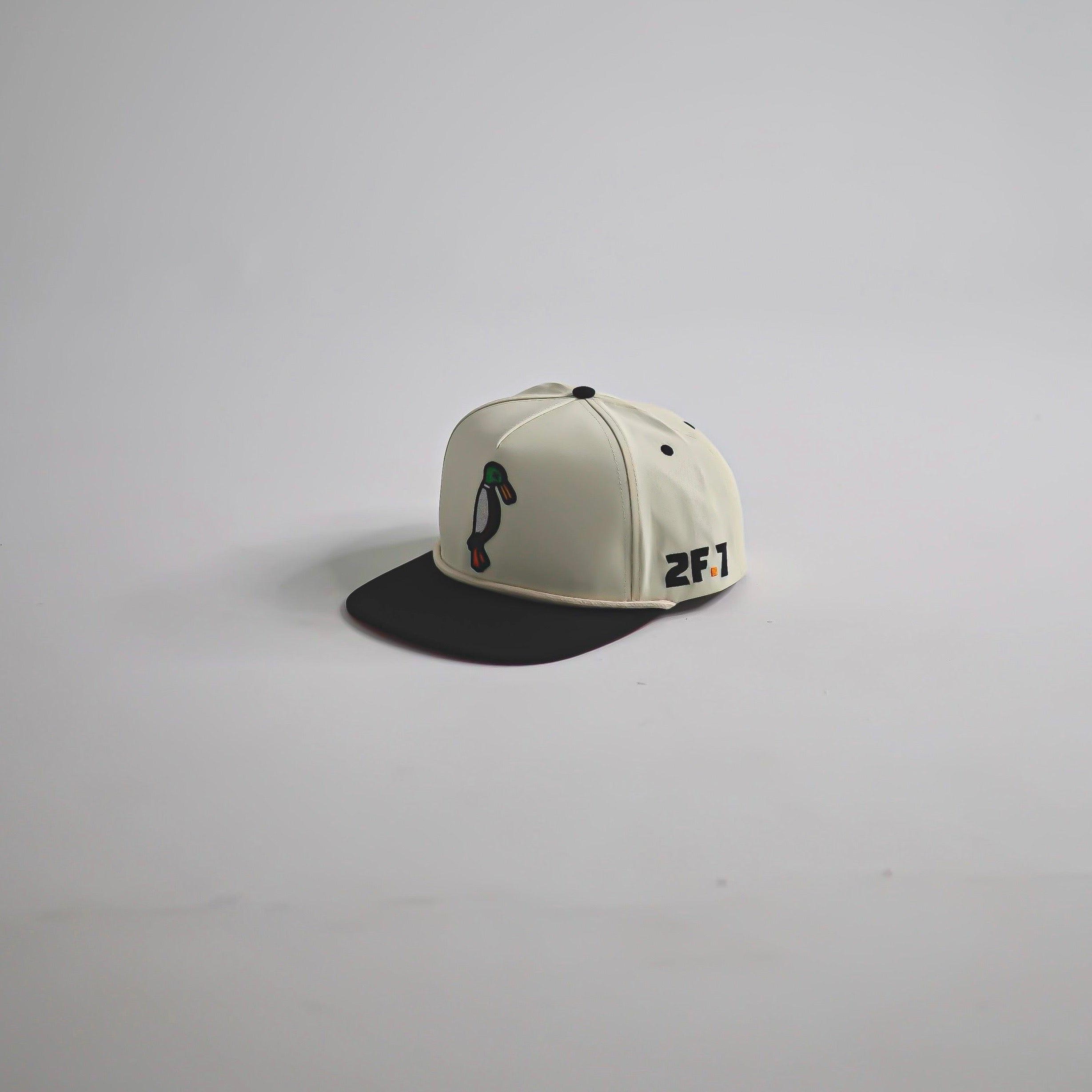 Black / OffWhite Rope Hat