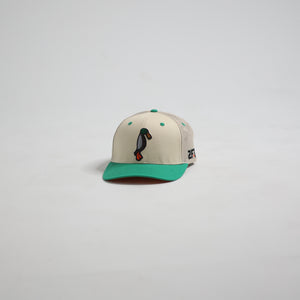 Green / OffWhite Trucker