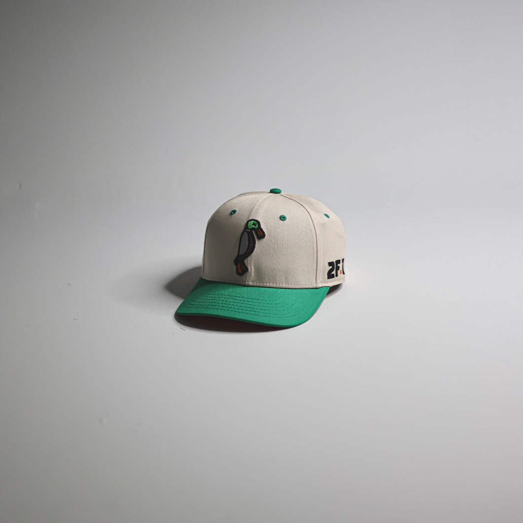 Green / OffWhite Snapback