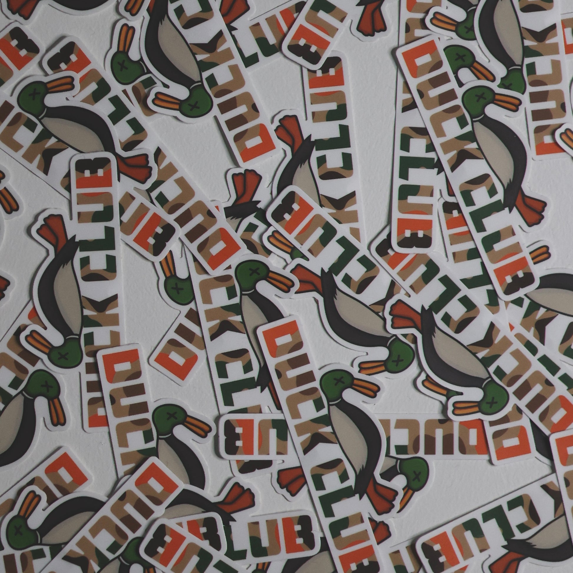 Duck Club Sticker