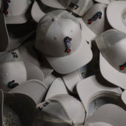 OffWhite Wood Duck Trucker