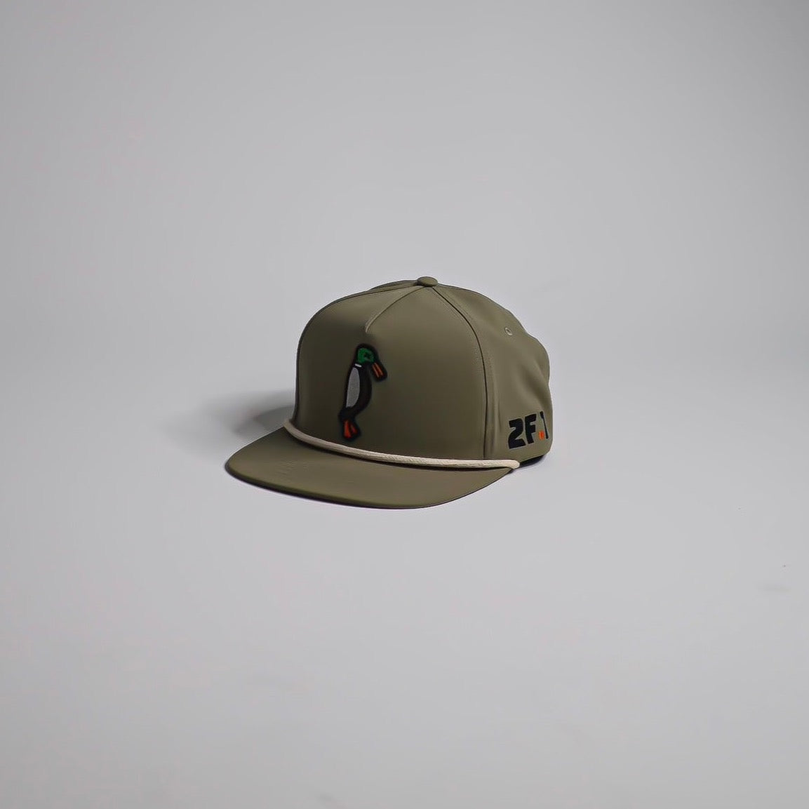 Olive Rope Hat