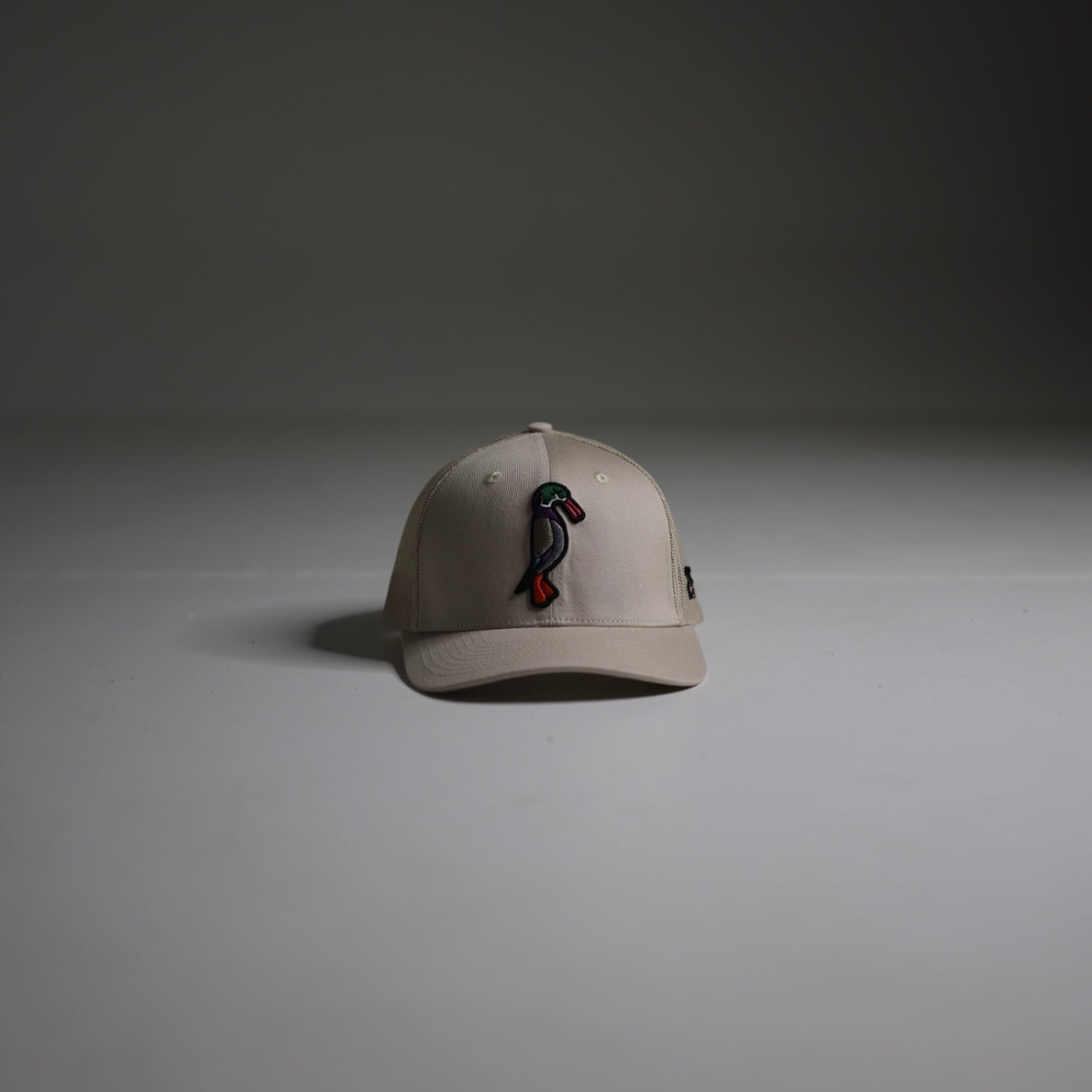 OffWhite Wood Duck Trucker