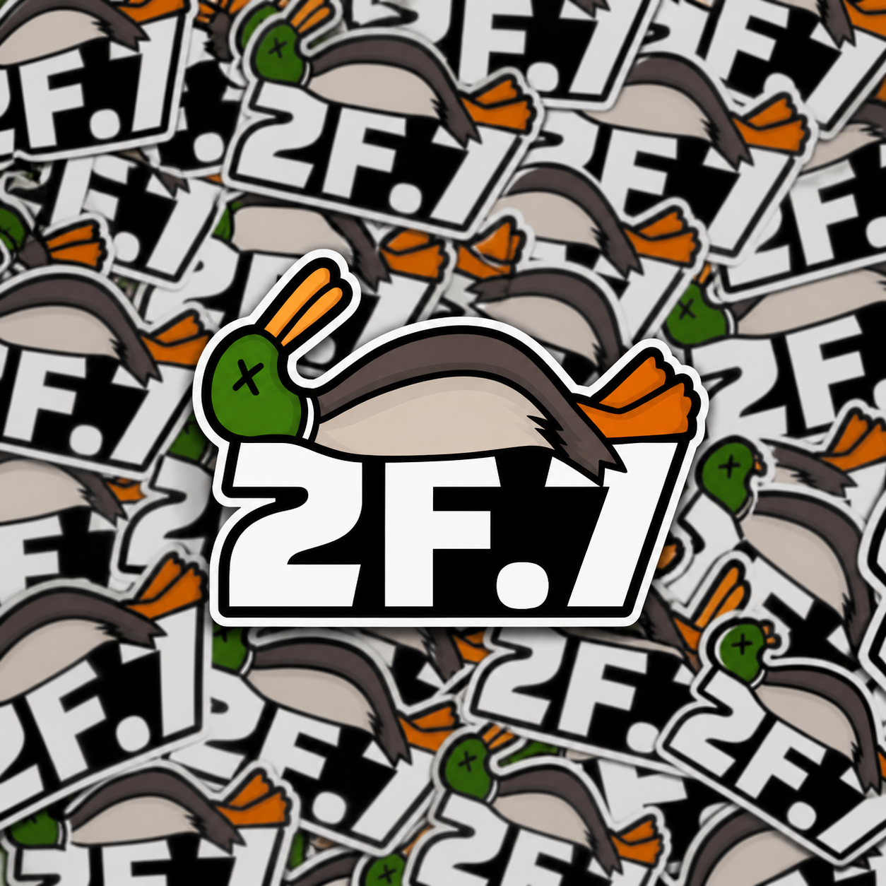 2F.7 Duck Sticker
