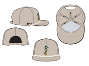 Wood Duck OffWhite Rope Hat