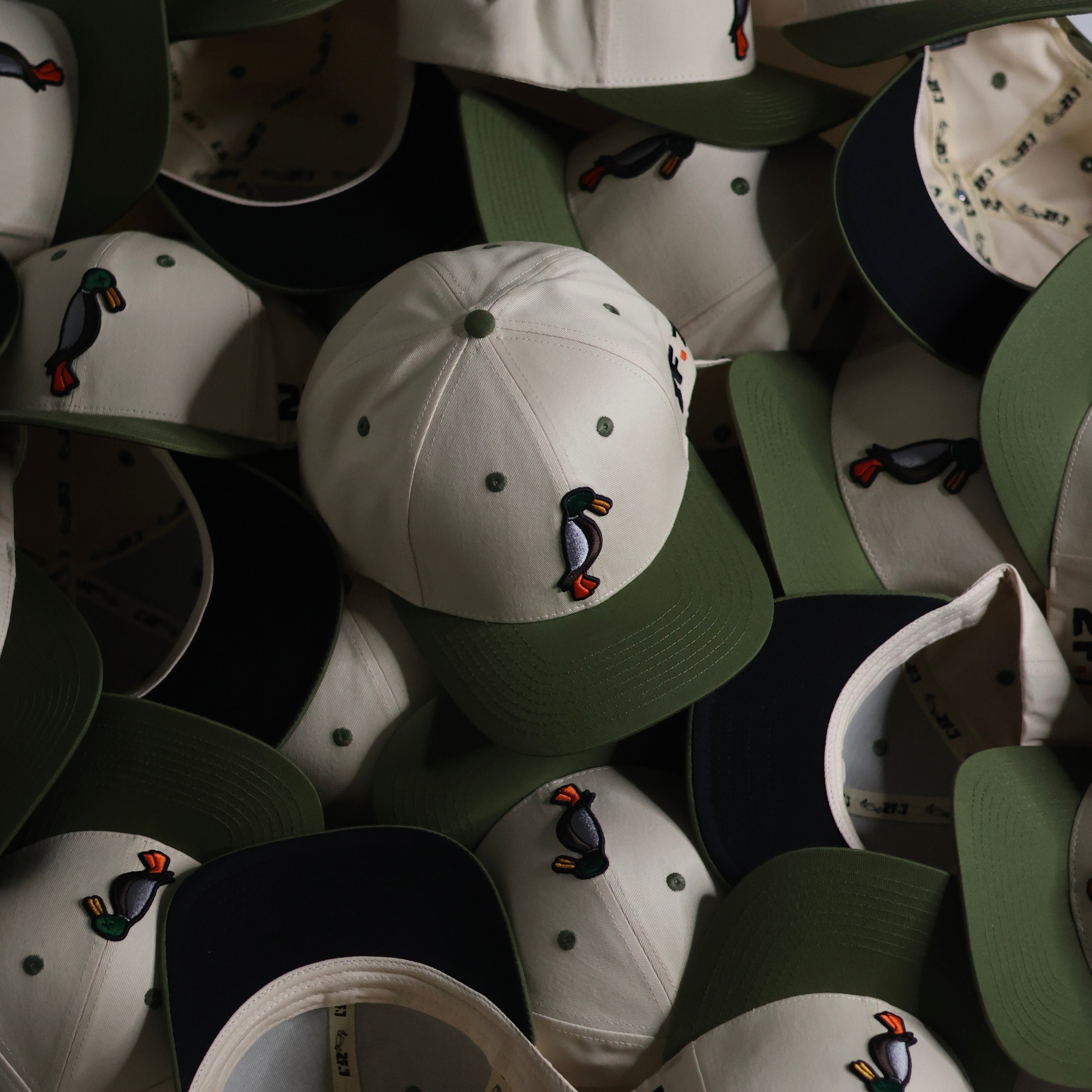 Olive / OffWhite SnapBack