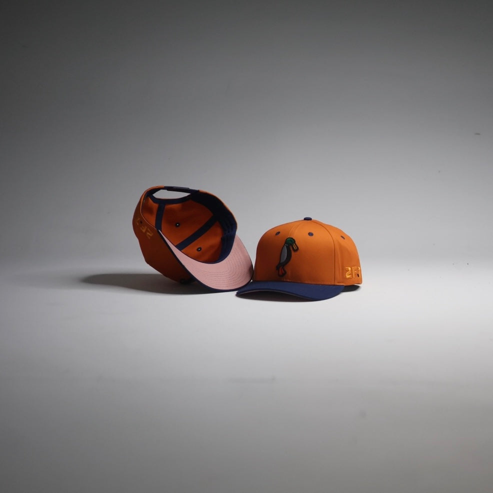 Navy Blue / Burnt Orange SnapBack