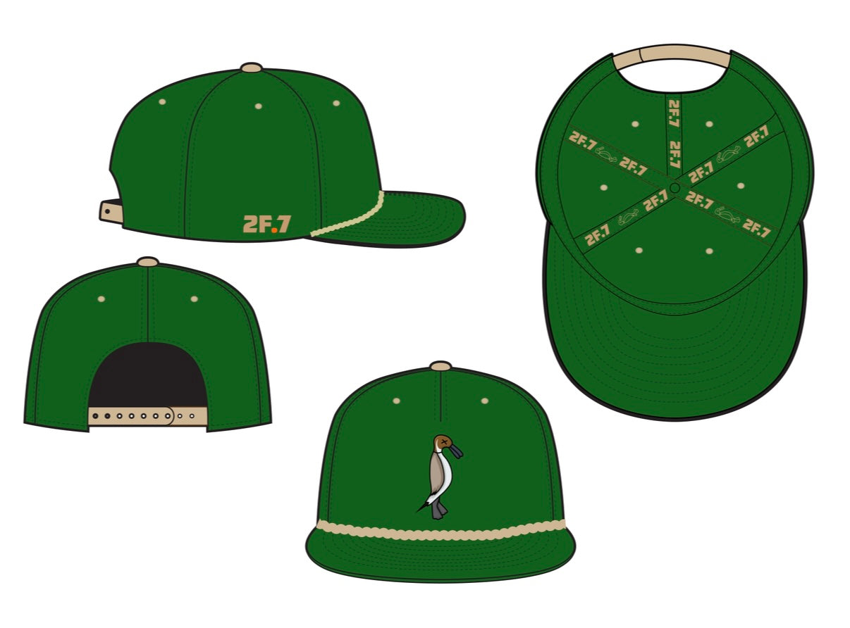 Pintail Green Rope Hat