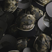 “Love Me Like My Dog Does” Optifade Timber Rope Hat