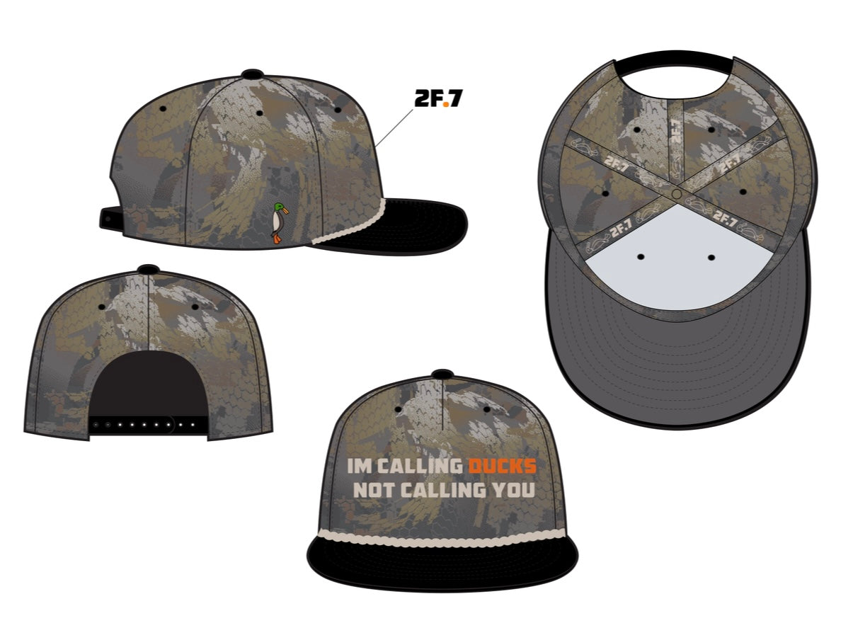 “I’m Calling Ducks Not Calling You” Optifade Timber Rope Hat