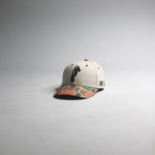 Multi Camo / OffWhite SnapBack