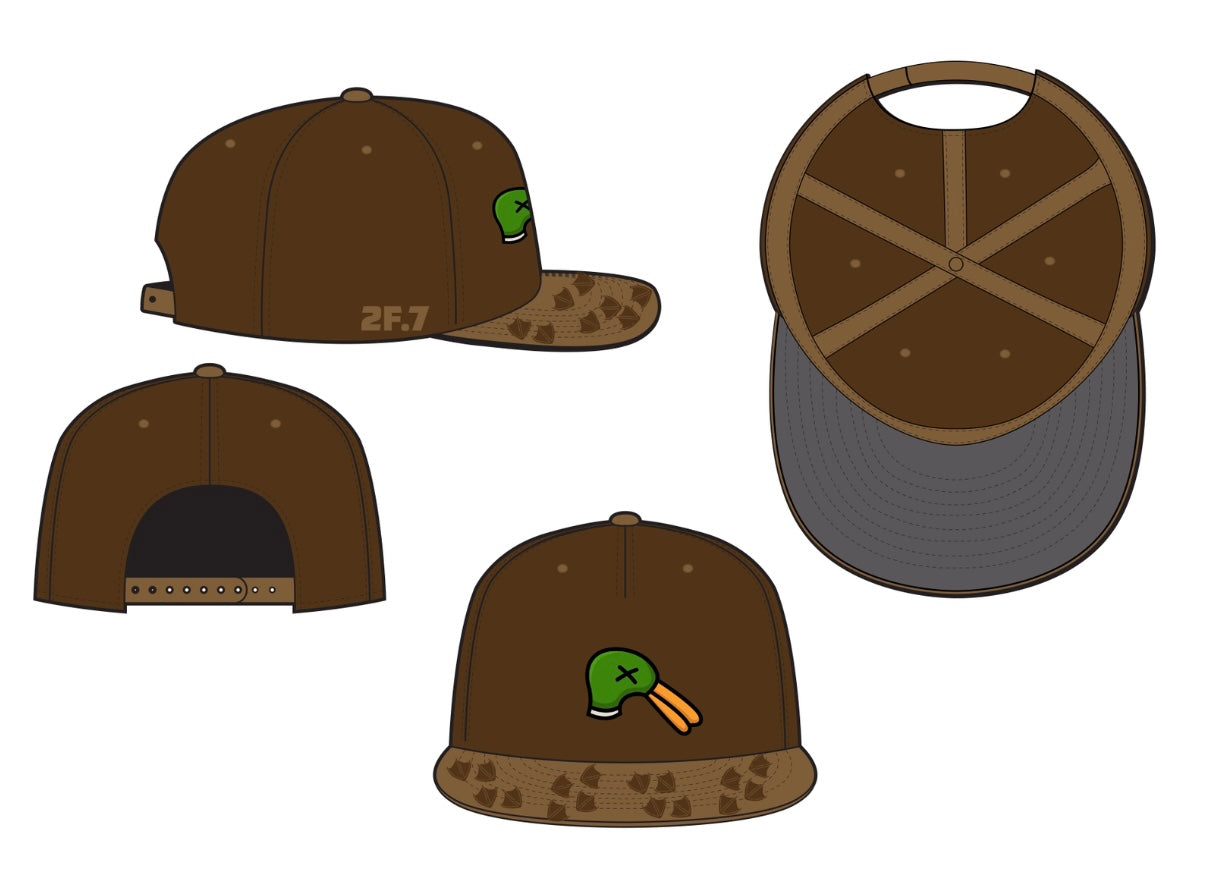 PREORDER Duck Head SnapBack (Half Structured)