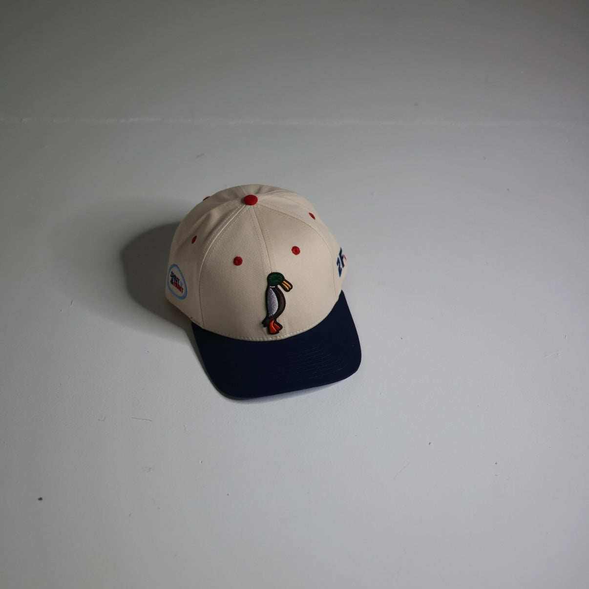 Shut Up & Hunt Navy Blue / OffWhite Snapback