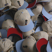 Shut Up & Hunt Baby Blue / OffWhite Snapback
