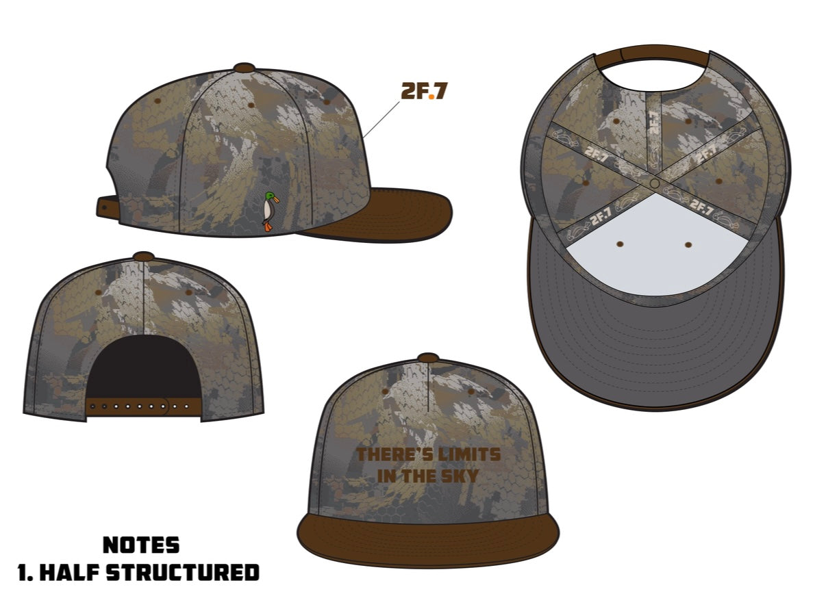 “There’s Limits In The Sky” Optifade Timber / Brown Hat