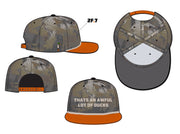 “That’s An Awful Lot Of Ducks” Optifade Timber / Burnt Orange Rope Hat