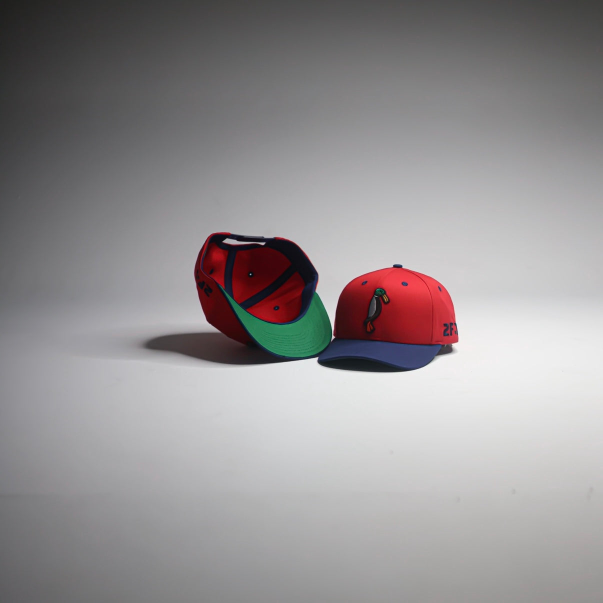 Navy Blue / Red SnapBack