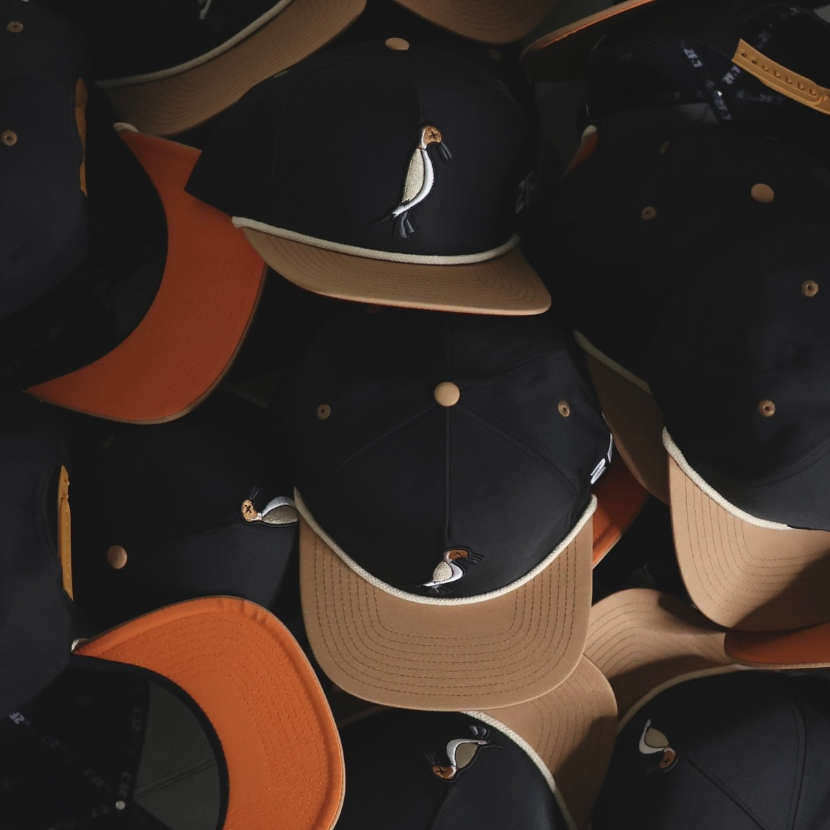 Pintail Tan Bill / Black Rope Hat