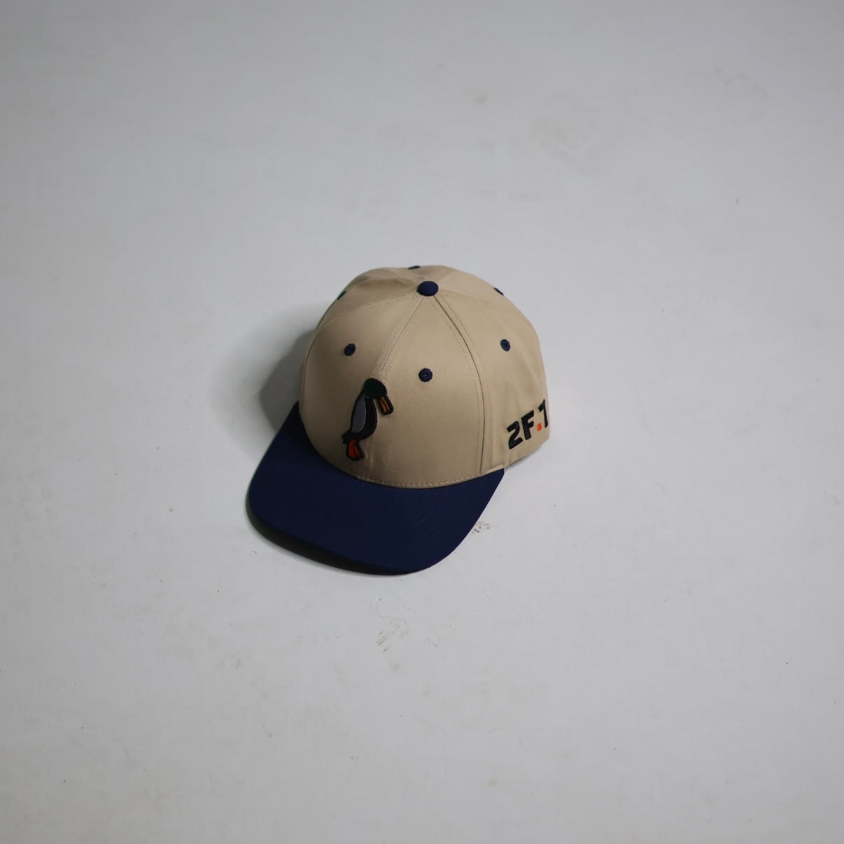Navy / Tan Snapback