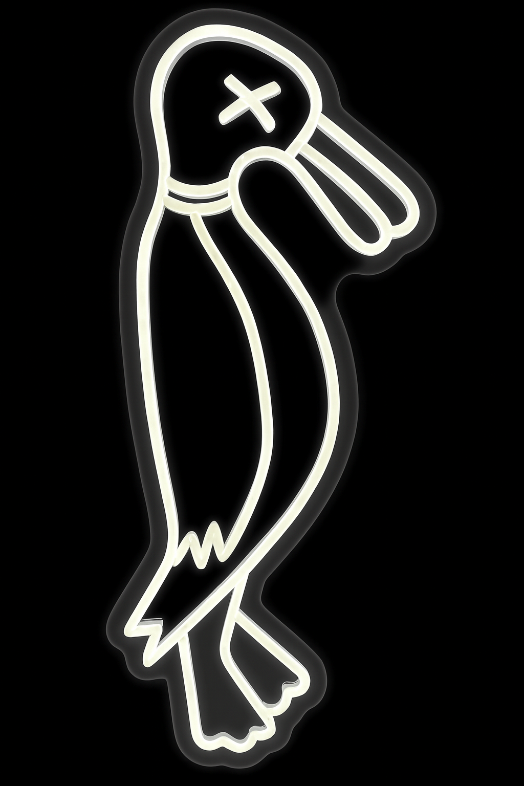 Duck Logo Neon Sign