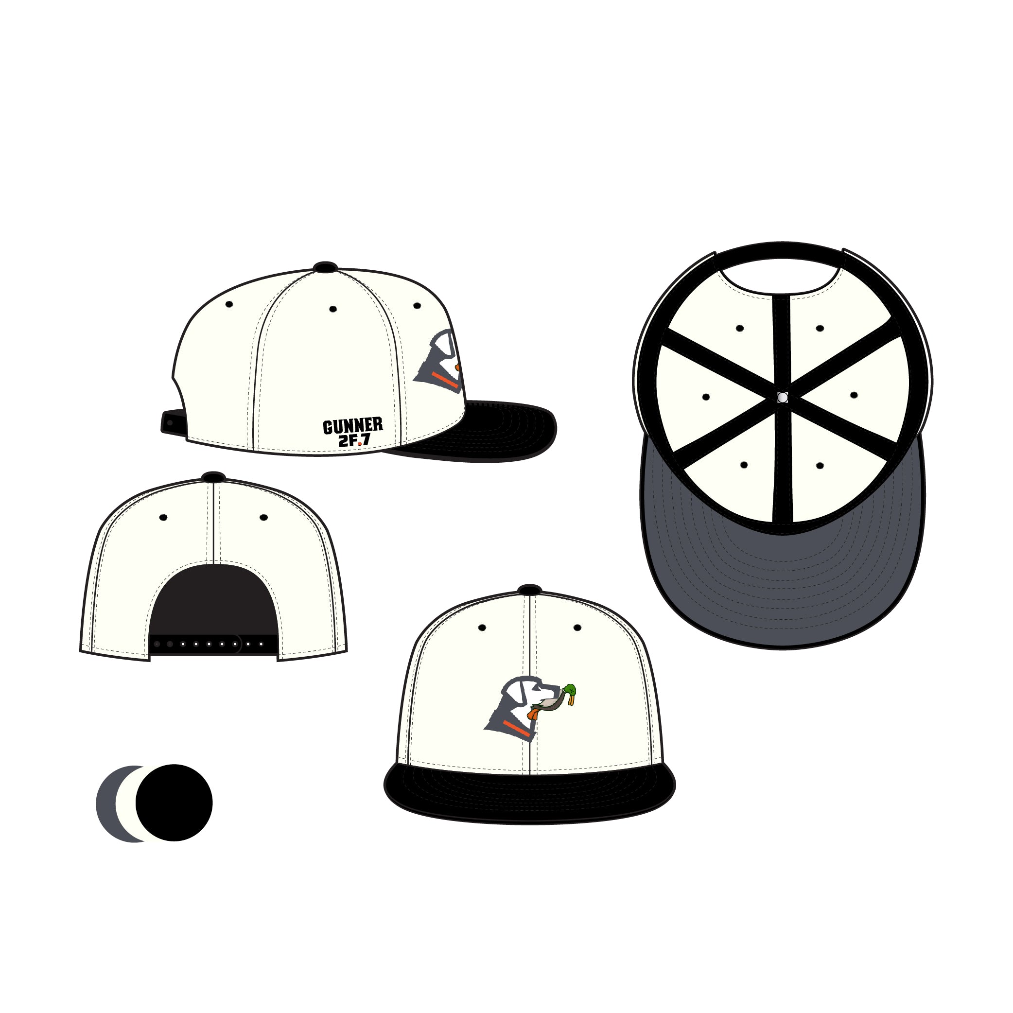 Gunner x 2F.7 SnapBack (PreOrder)