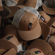 Brown/OffWhite Trucker