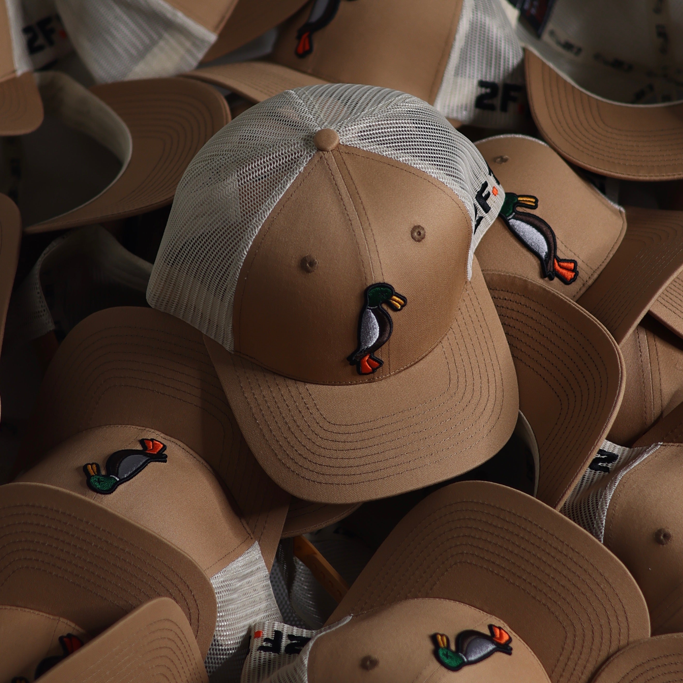 Brown/OffWhite Trucker