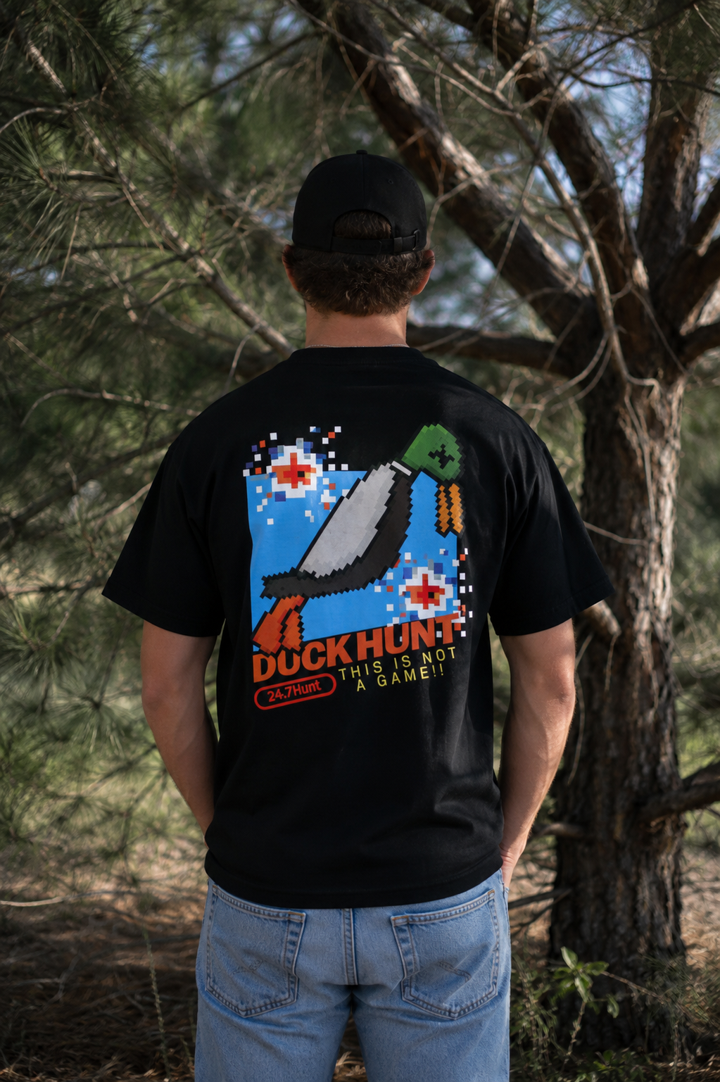 Duck Hunt Retro Tee
