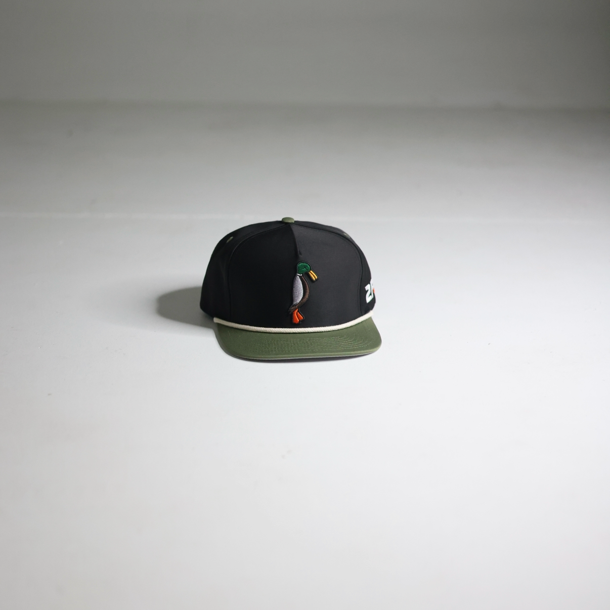 Olive / Black Rope Hat