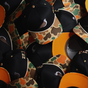 Camo / Black DOVE Rope Hat