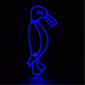 Duck Logo Neon Sign